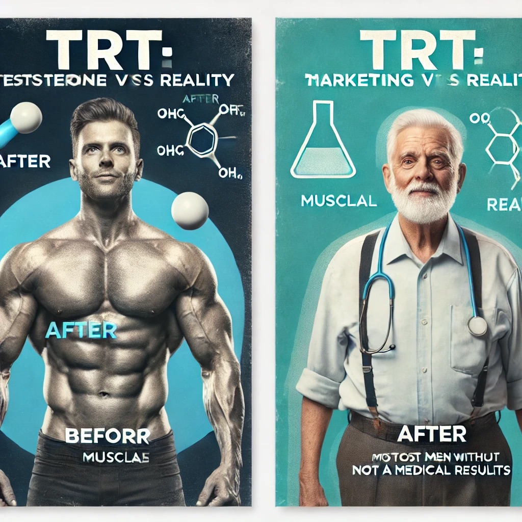 TRT (Testosterone Replacement Therapy): Why It’s Not the Miracle It’s Marketed to&nbsp;Be